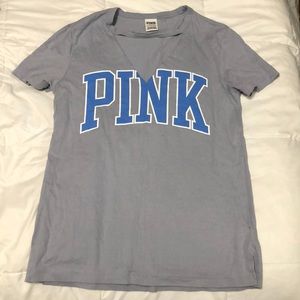 VS Pink short sleeve shirt